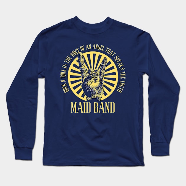 Maid Band Long Sleeve T-Shirt by aliencok